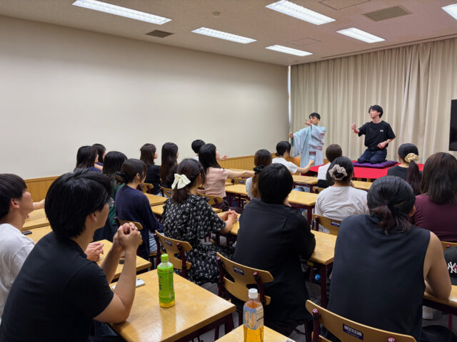 落語の所作体験